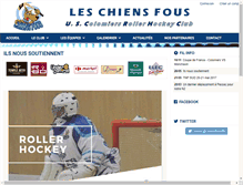 Tablet Screenshot of chiensfous.com